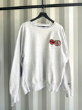 Russell Athletic Thrashed Faded Distressed Life Guard Sweatshirt Erd Grunge