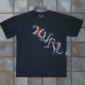 Hurley Graphic Wrap Around Logo Short Sleeve Beach T Shirt Adult Large Black Mens