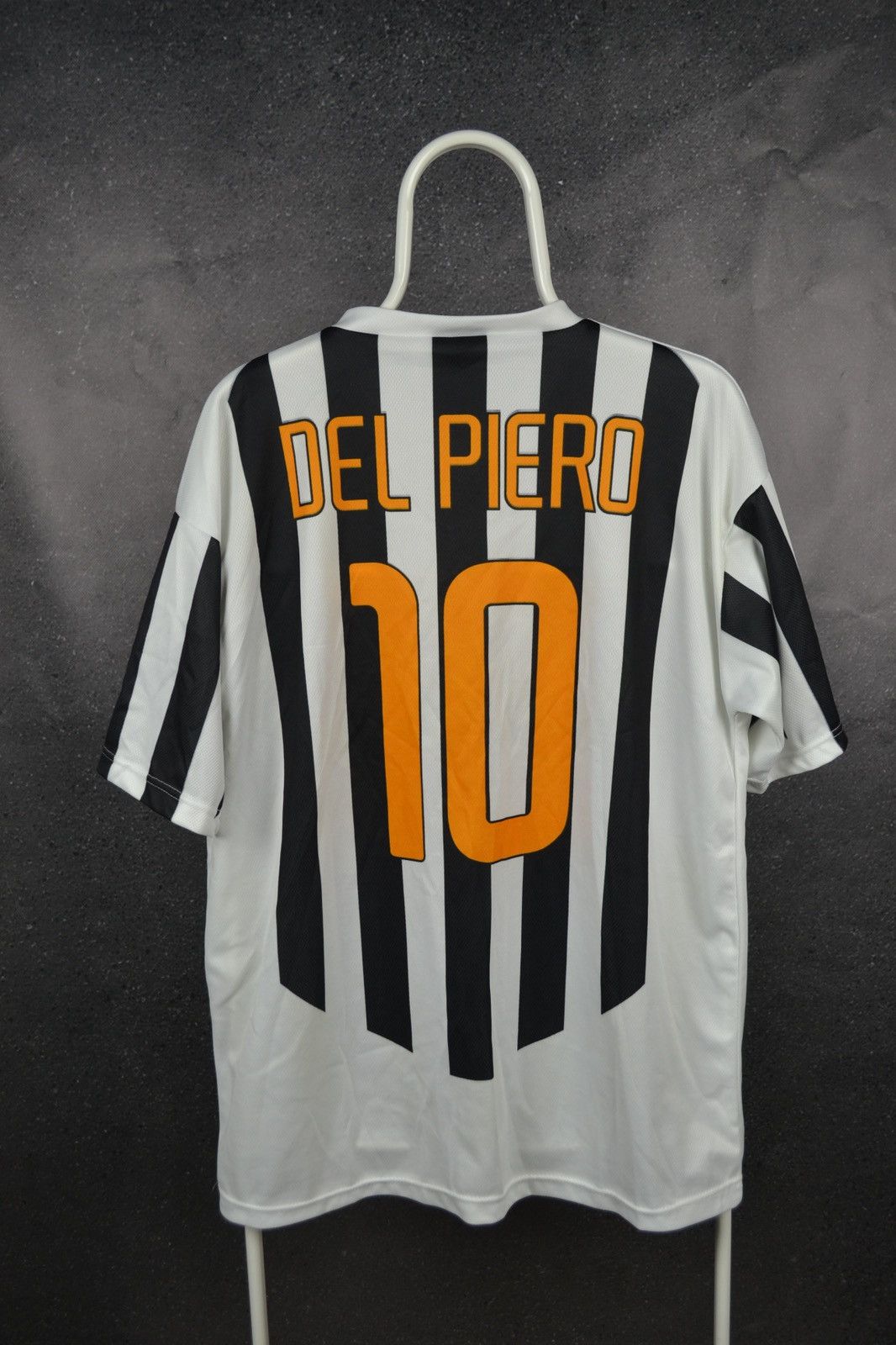 Vintage Juventus Home Football Shirt Vintage Soccer Del Piero 10