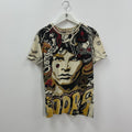 Vintage 00s John Lennon Mirror The Doors Psychedelic Tee Y2k