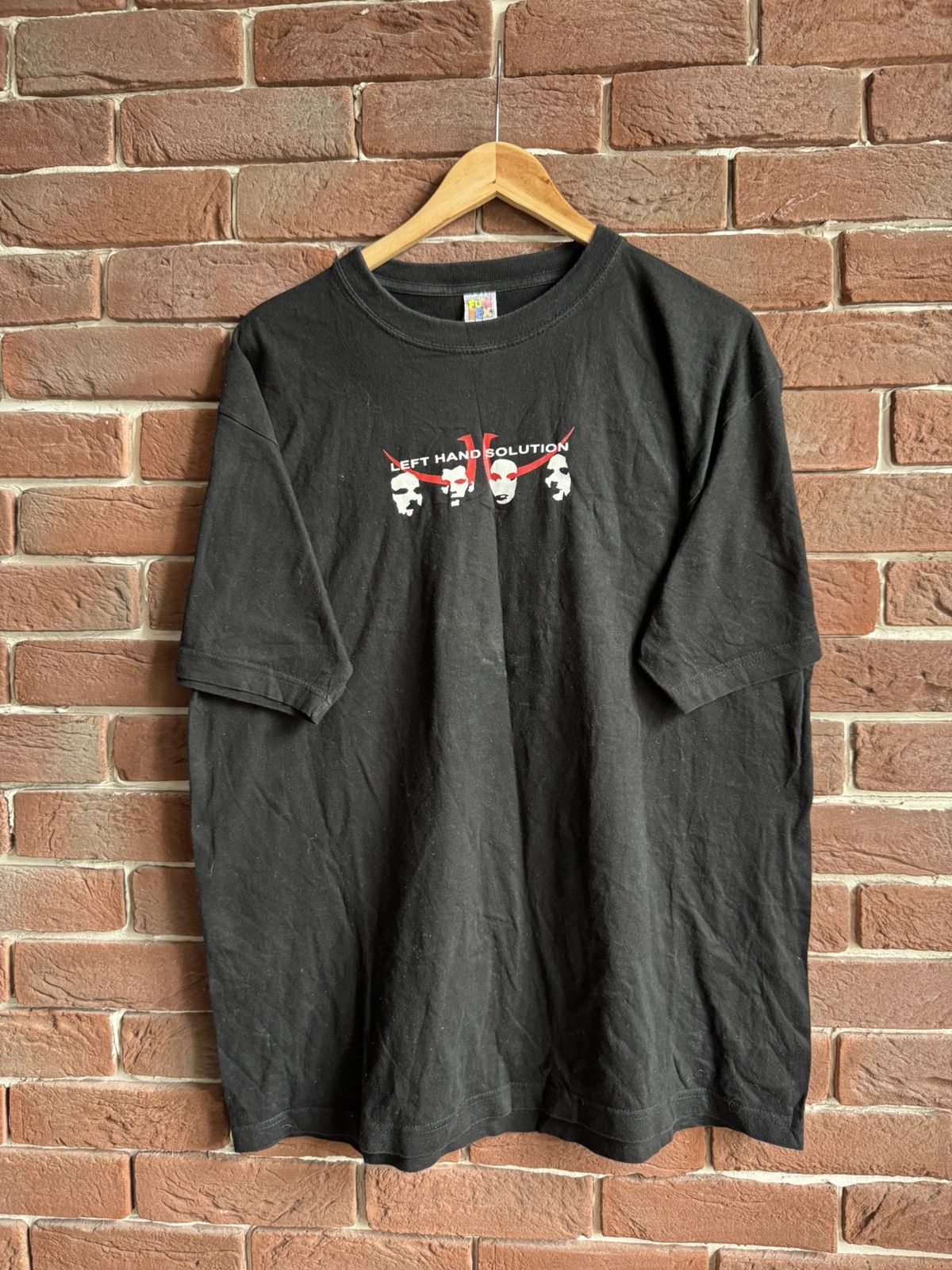 Band Tees Vintage 00s Left Hand Solution Doom Metal Band T Shirt Tour