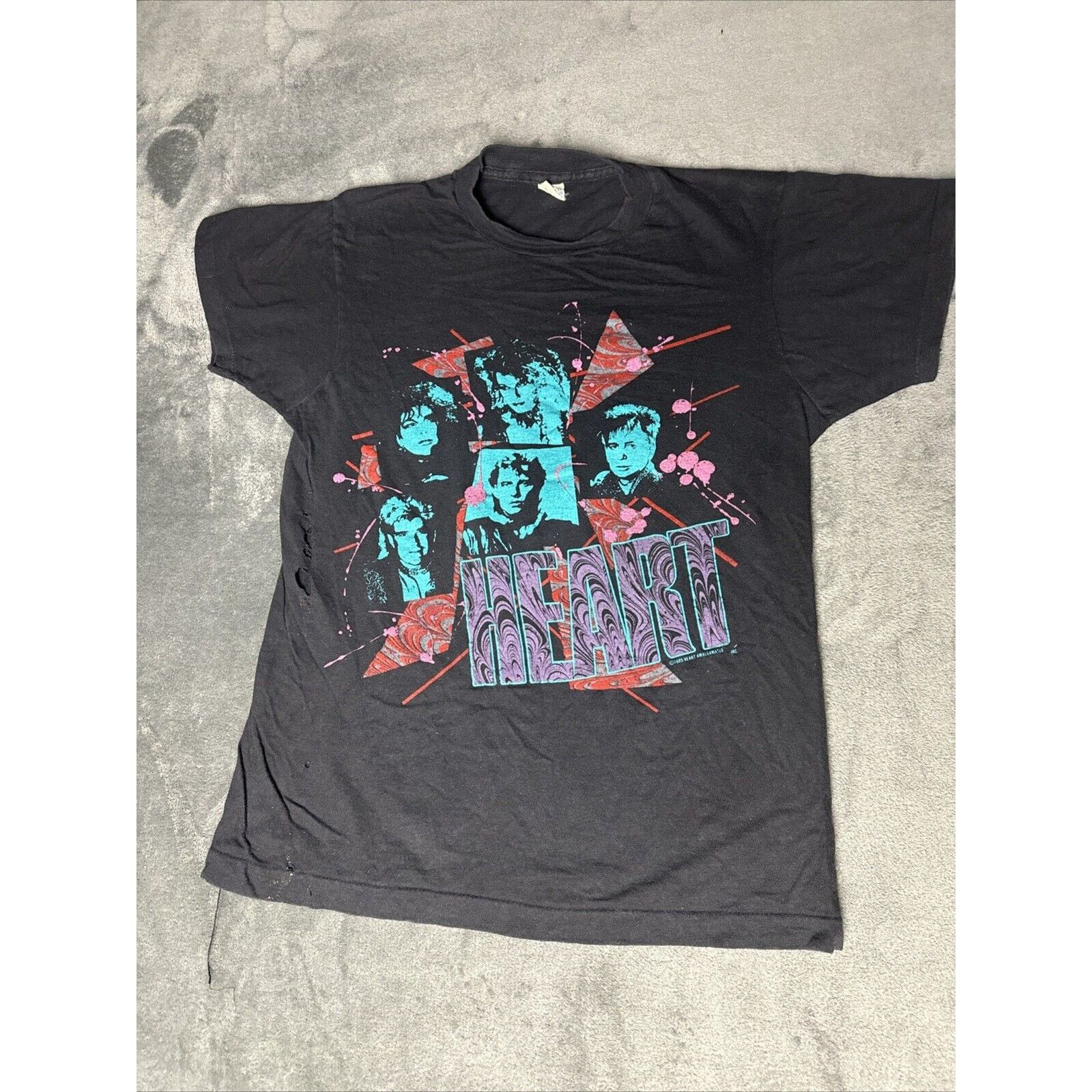 Other Heart Band T Shirt Vintage 1985 Screen Stars Size L