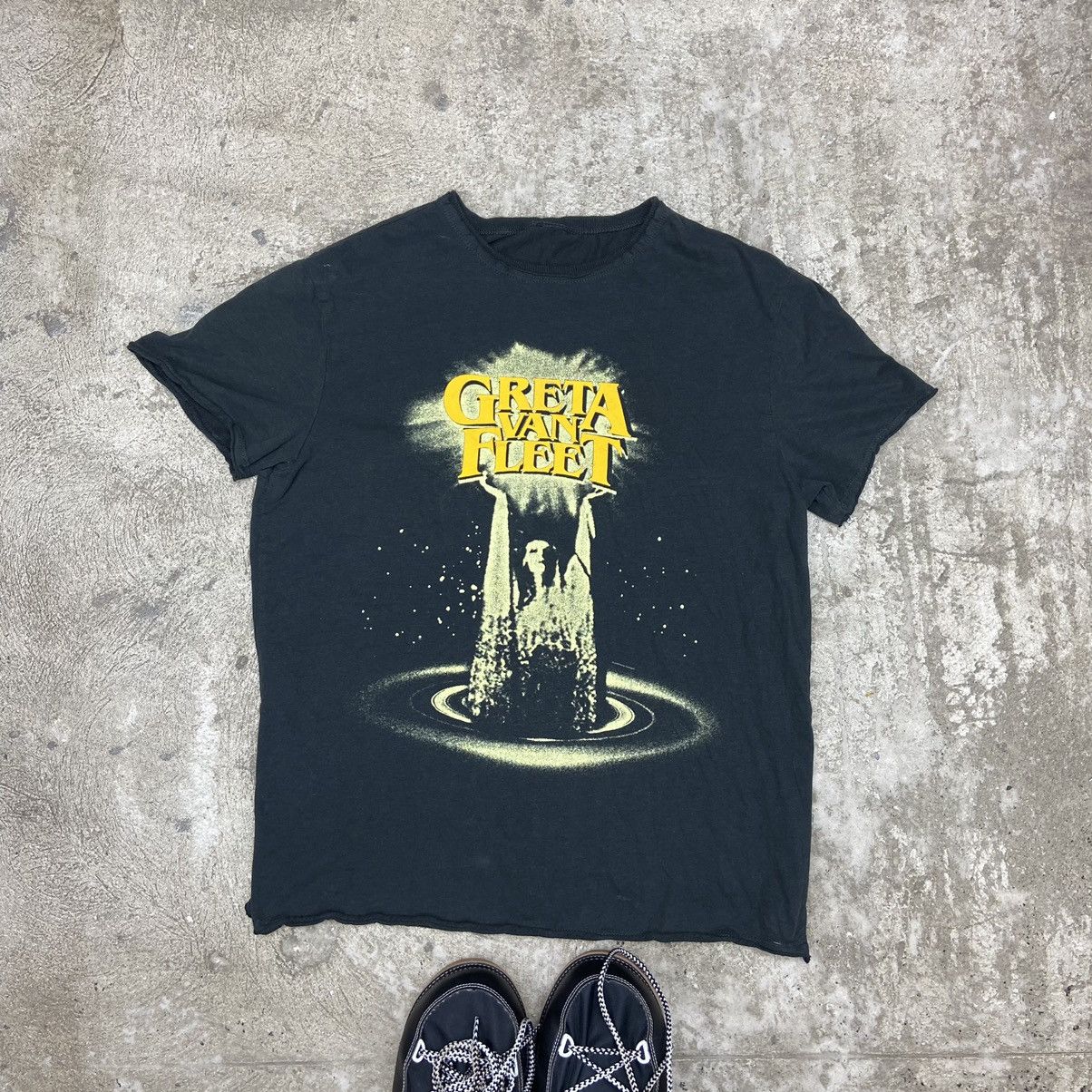 Band Tees Greta Van Fleet Rare Vintage Sunfaded Tee 2000s 115