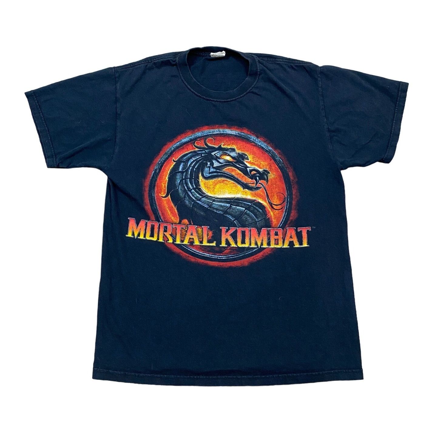 Jerzees Vintage Y2k Mortal Kombat Arcade Game T Shirt Men S M