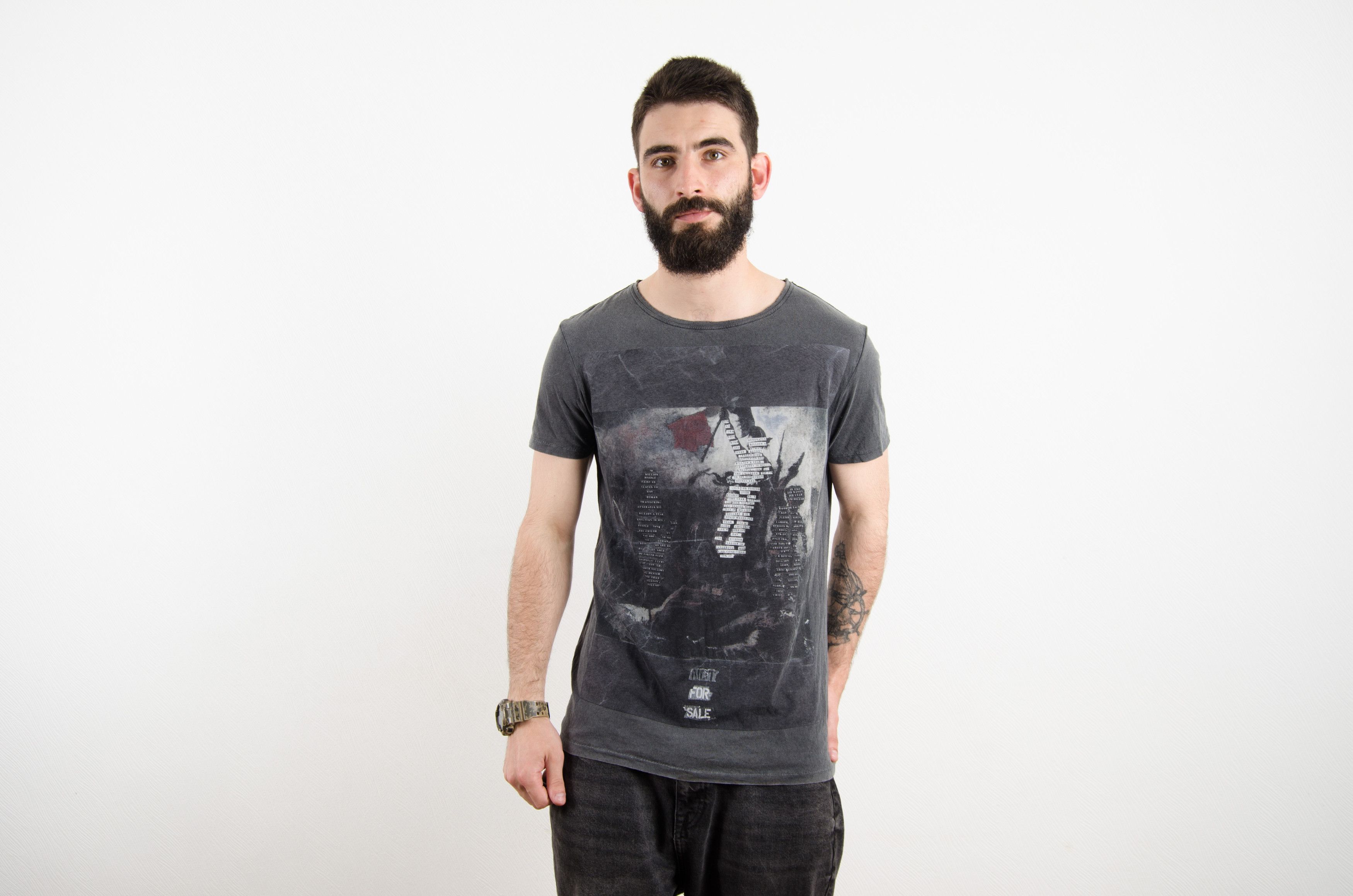 Allsaints Vintage Sample Distressed Graphic T Shirt Hoodie, Sweatshirt | FlexRushtees.com
