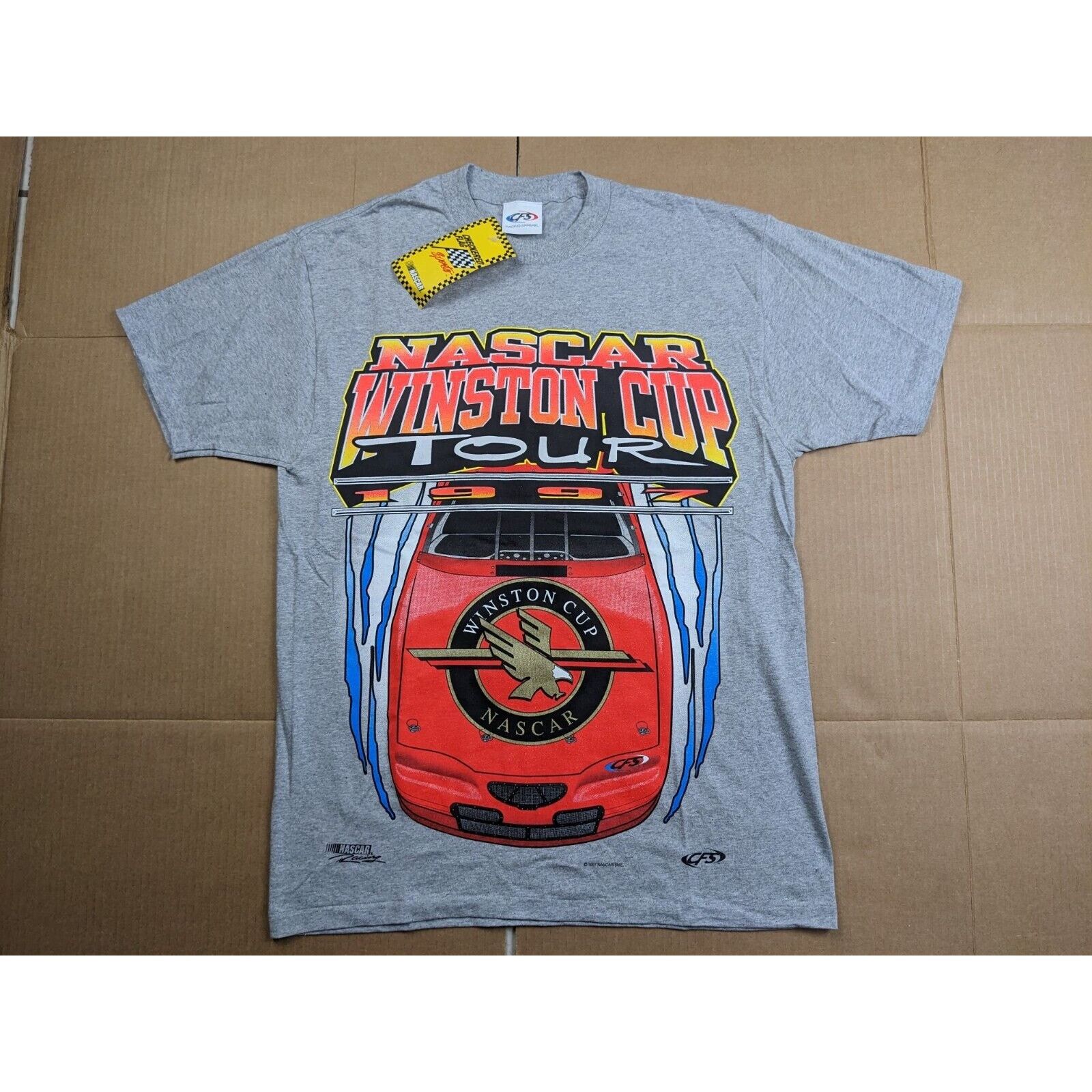 Delta Nwt 1997 Nascar Winston Cup Tour Series T Shirt Deadstock Hoodie, Sweatshirt | FlexRushtees.com