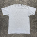 Vintage Y2k Grey Anvil Red Line Blank Shirt
