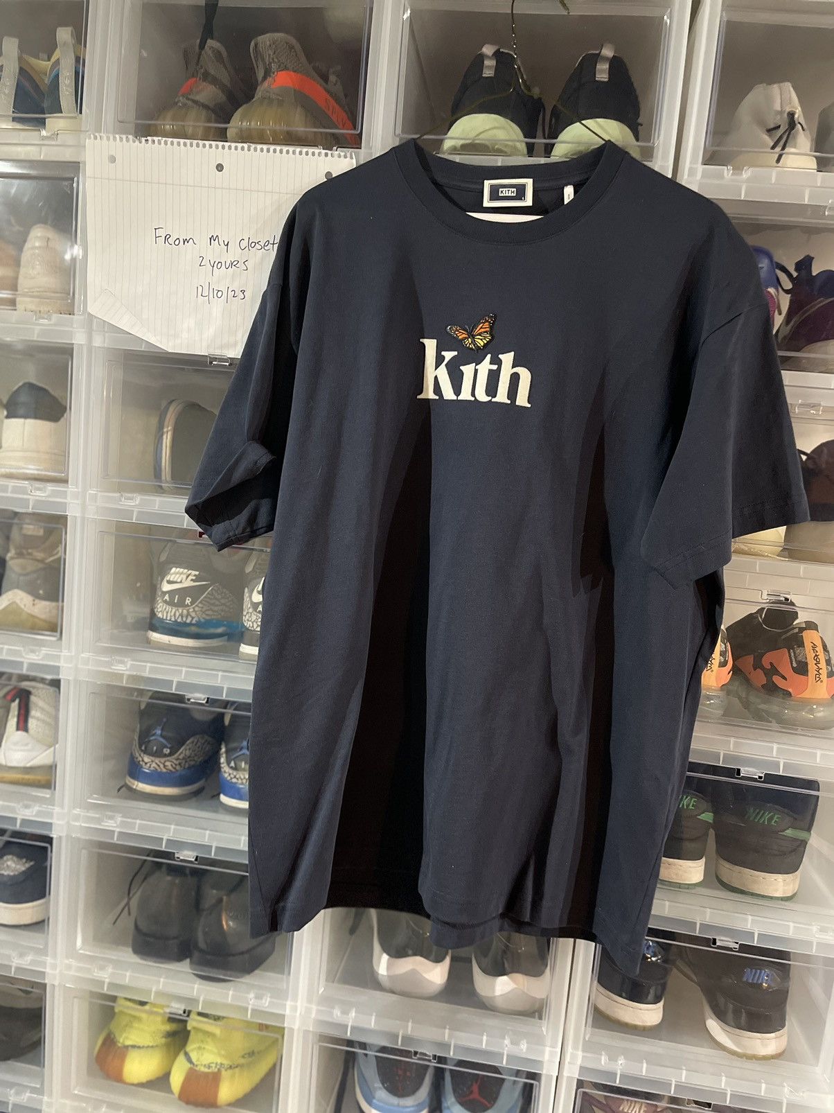 Kith Monarch Butterfly Tee Hoodie, Sweatshirt | FlexRushtees.com