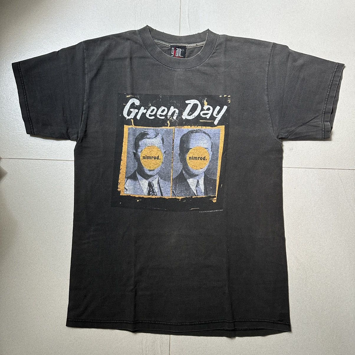 Vintage Green Day Nimrod Album Cover Tee Hoodie, Sweatshirt | FlexRushtees.com
