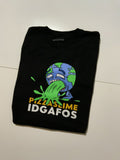 Idgafos Dillon Earth World Puke T Shirt Hoodie, Sweatshirt | FlexRushtees.com