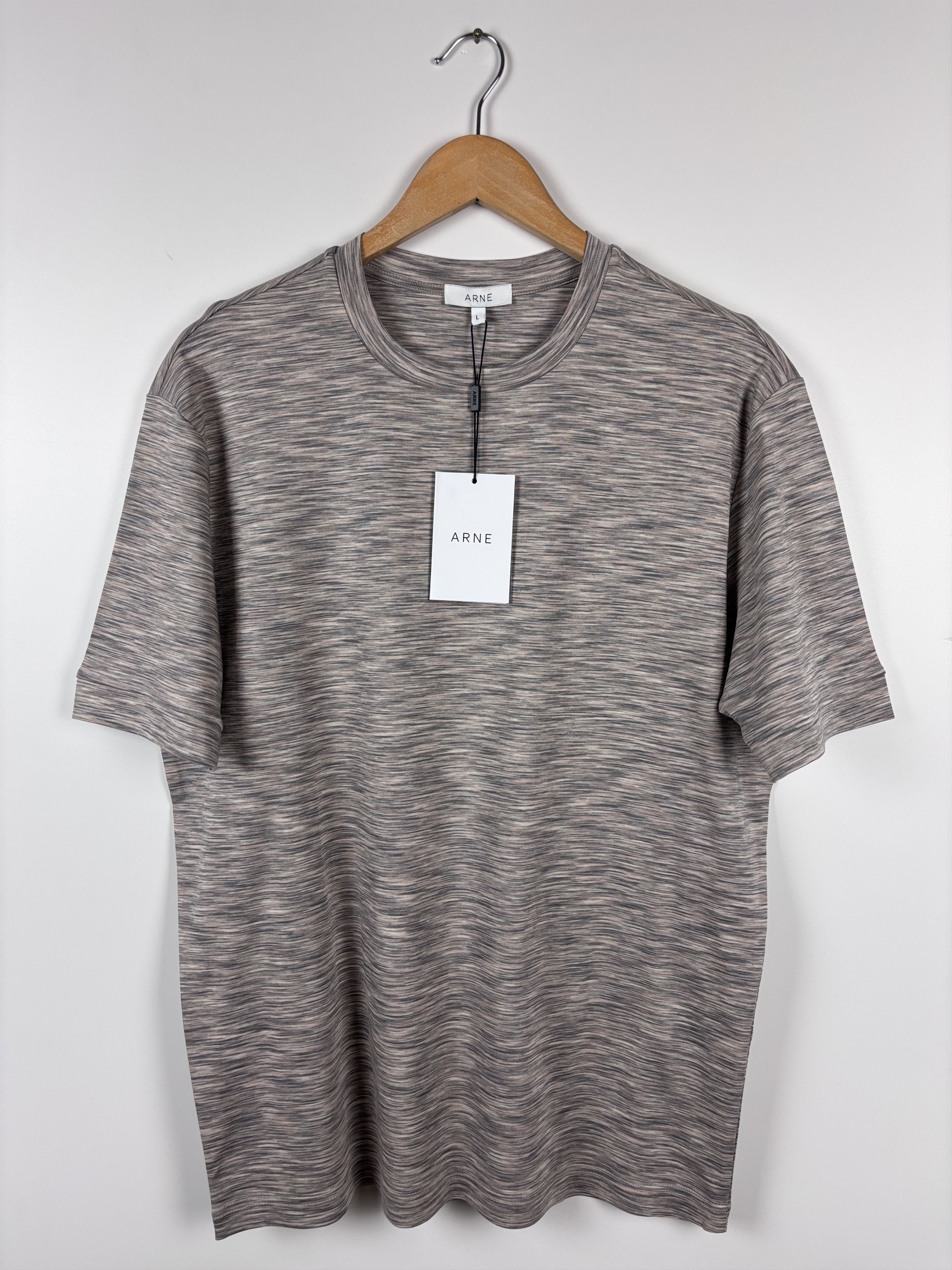 Other Mens Arne Space Dye T Shirt Cotton Size L