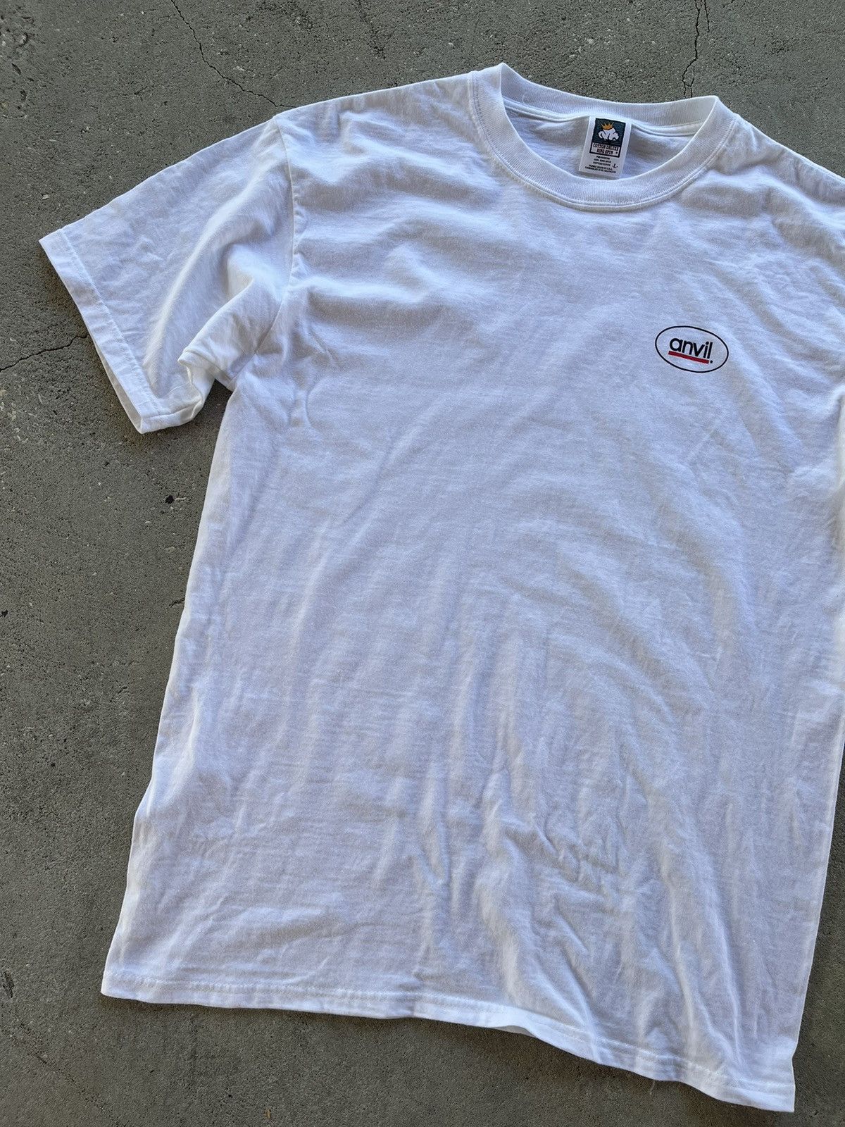 Vintage 90s 00s Anvil Logo T Shirt