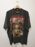 Band Tees Vintage 90s Kreator 1997 Outcast Tour Tee Hoodie, Sweatshirt | FlexRushtees.com