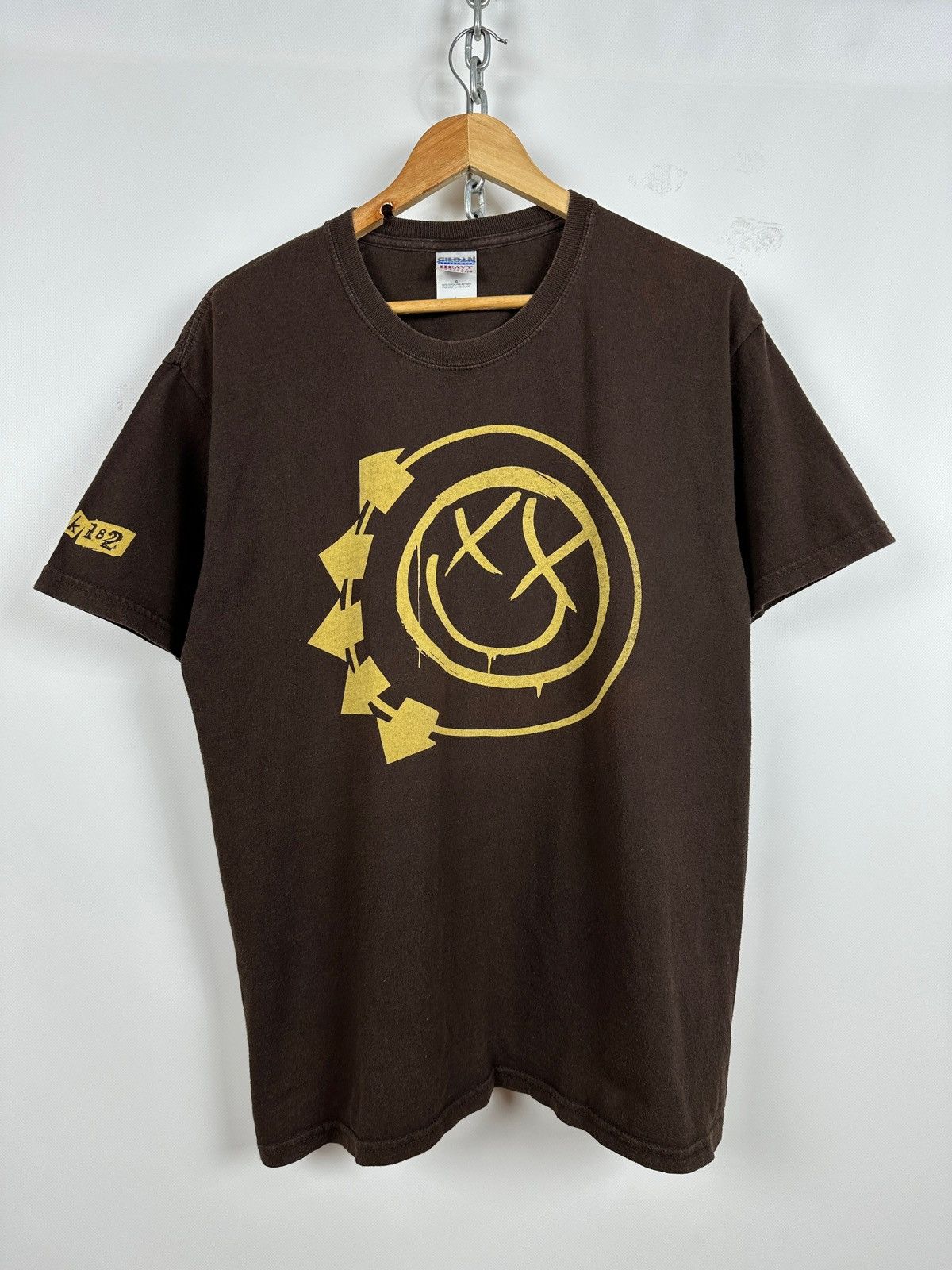 Band Tees Vintage Blink 182 Brown Band T Shirt Hoodie, Sweatshirt | FlexRushtees.com