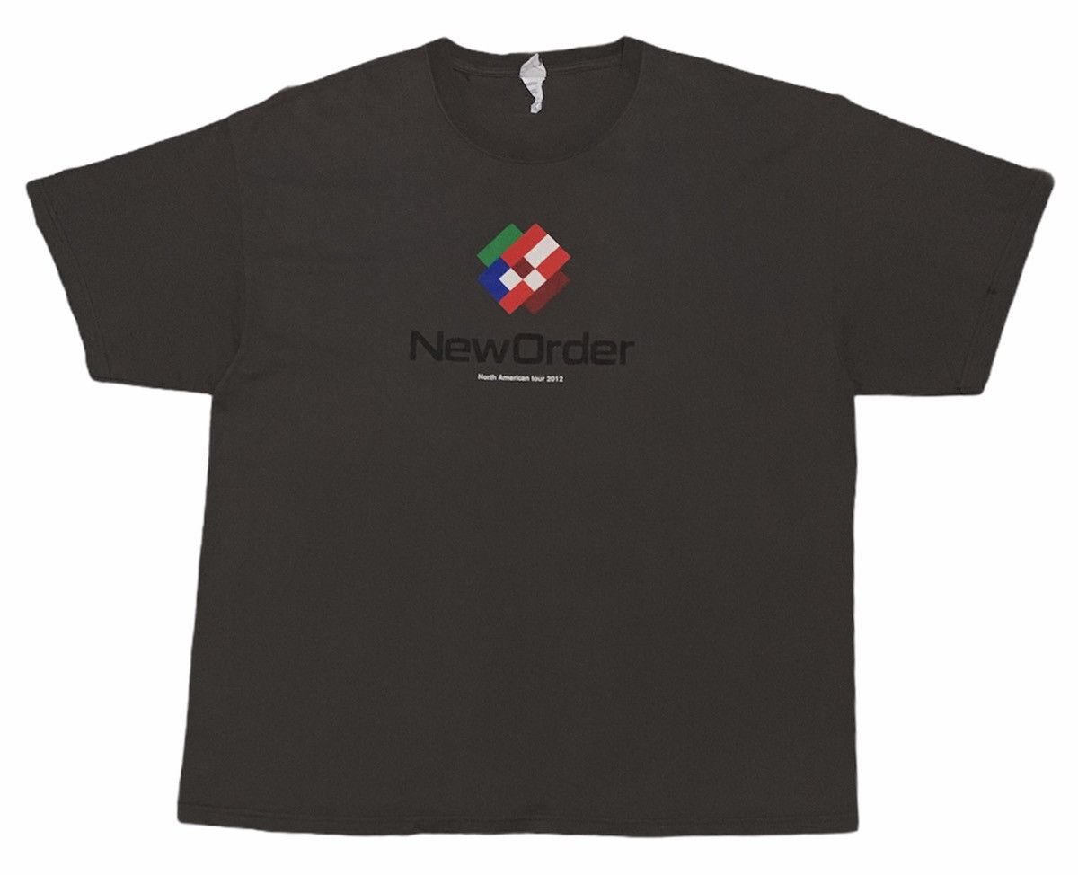 Rare Design Vintage Rock Band New Order T Shirt 2000s Hoodie, Sweatshirt | FlexRushtees.com