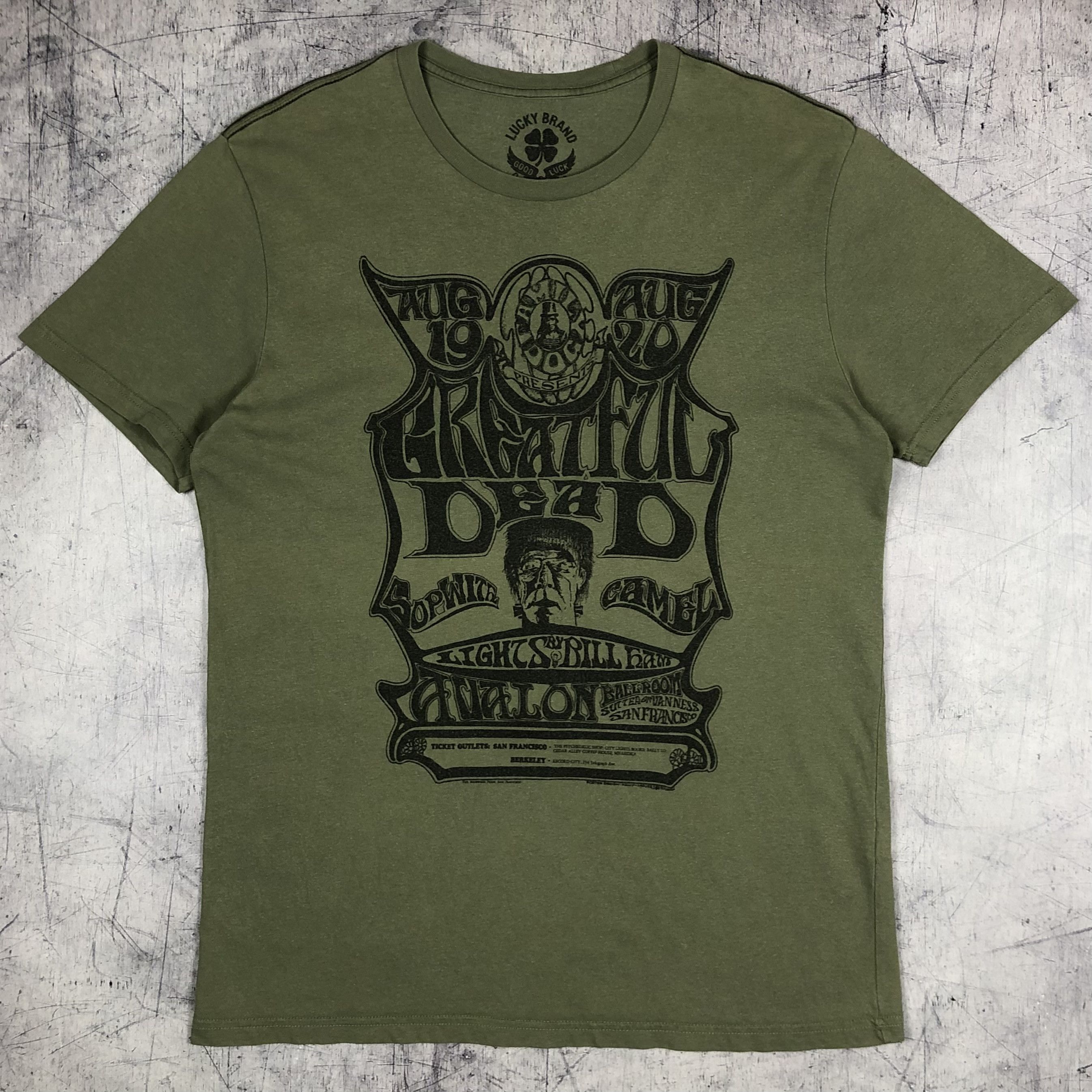 Band Tees Grateful Dead Limited San Francisco Psychedelic Tee Rare