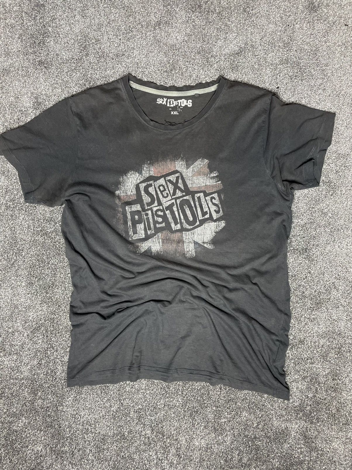 Japanese Brand Tshirt Sex Pistols Distressed Rock Y2k Oversize Hoodie, Sweatshirt | FlexRushtees.com
