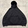 Crazy Vintage Y2k 2000s Black Blank Russell Style Essential Hoodie