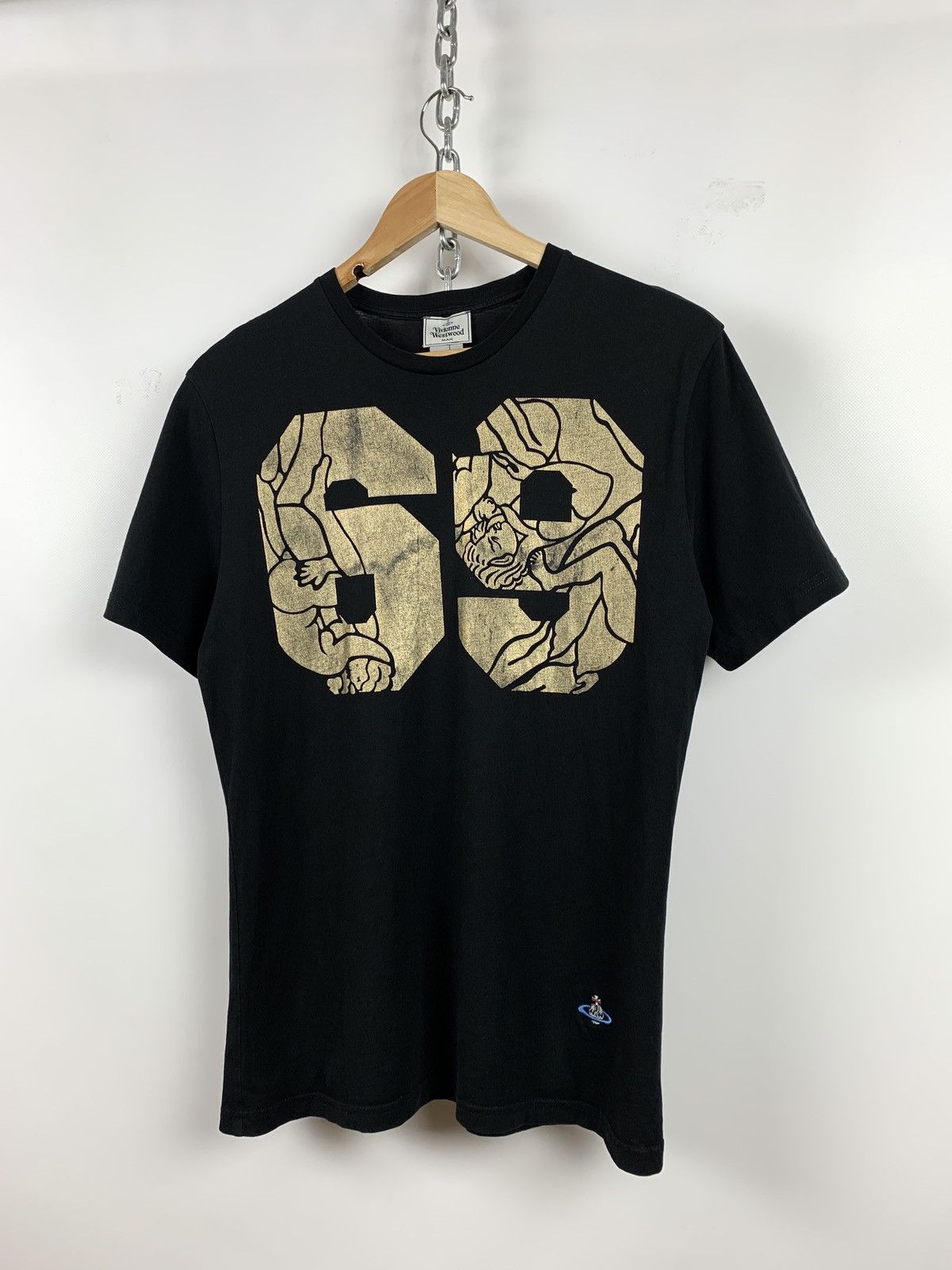 Westwood Vivienne Westwood 69 Black T Shirt Hoodie, Sweatshirt | FlexRushtees.com
