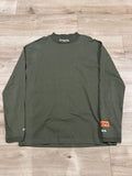 Preston Heron Preston Green Mockneck L S T Shirt Sz M Oversized Hoodie, Sweatshirt | FlexRushtees.com