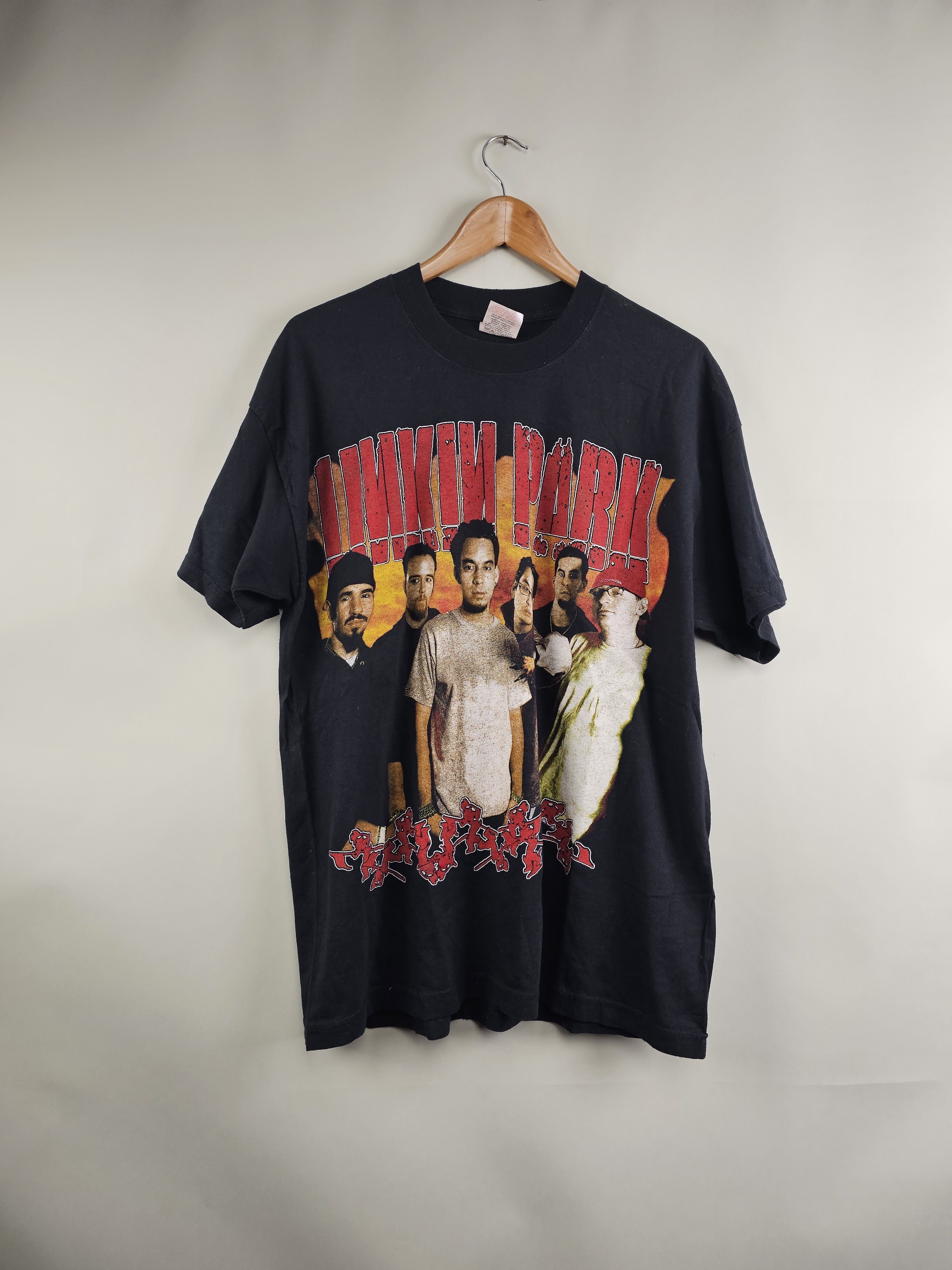 Vintage 2000 Linkin Park Hybrid Therory Raptee Xl 23 29 5 T-Shirts, Hoodie, Sweatshirt | FlexRushtees.com
