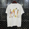 Vintage 90s Art Bikini Beach Dalmation Tee