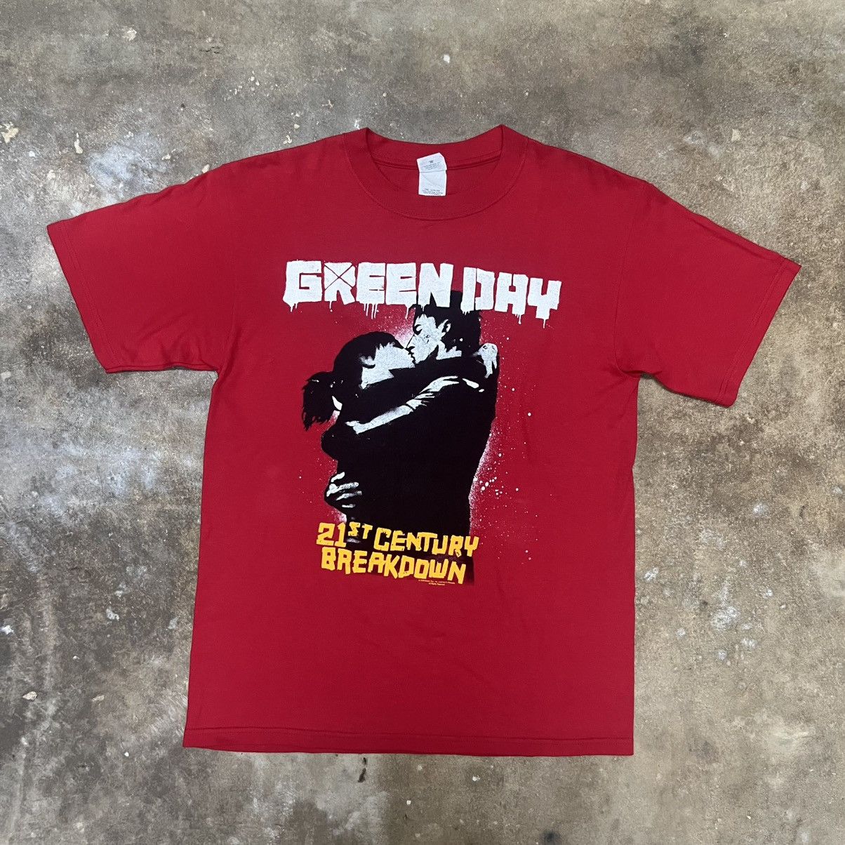 Band Tees Green Day 21st Century Breakdown Tour Tee Hoodie, Sweatshirt | FlexRushtees.com