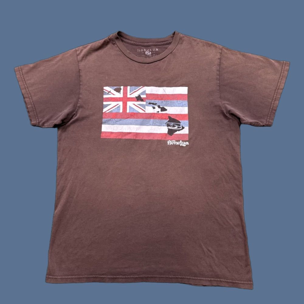 Vintage Honolua T Shirt Men M Gray Short Sleeve Crewneck Tee