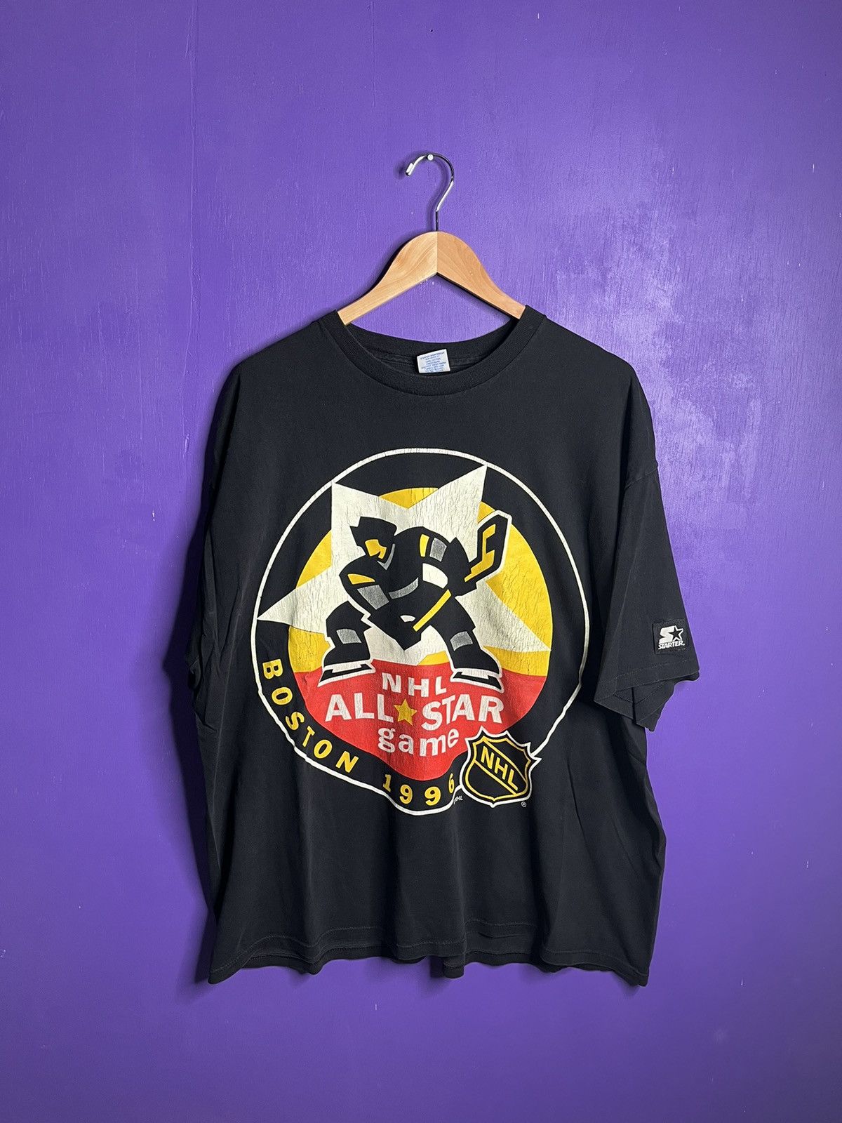 Starter X Vintage Vintage 1996 Starter Nhl Boston All Star Game T Shirt