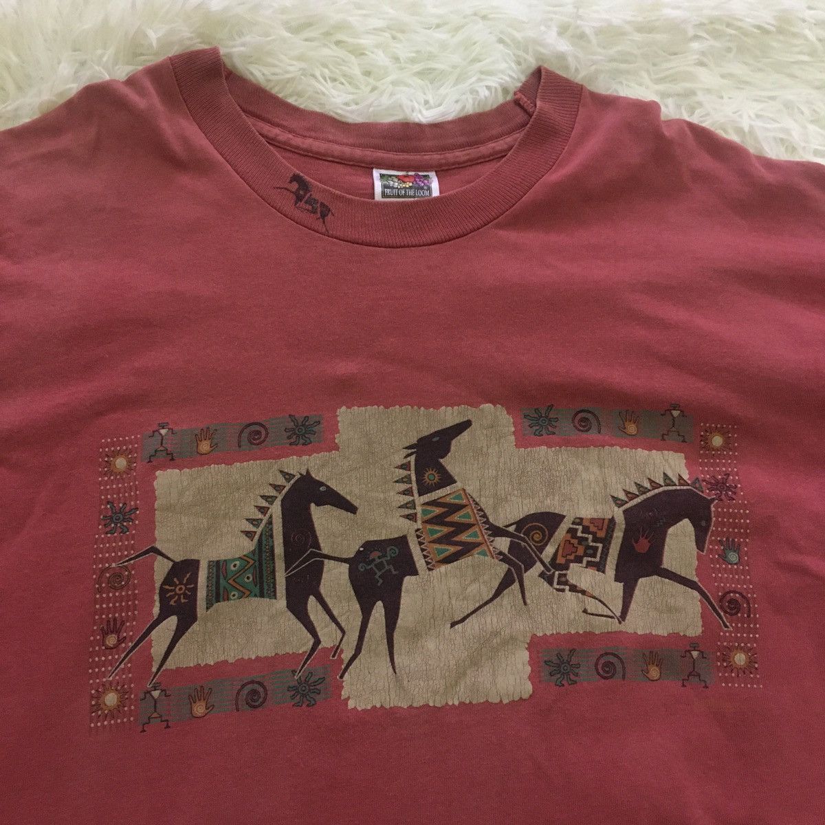 Native X Vintage Vintage Fruit Of The Loom Ancient Graphic