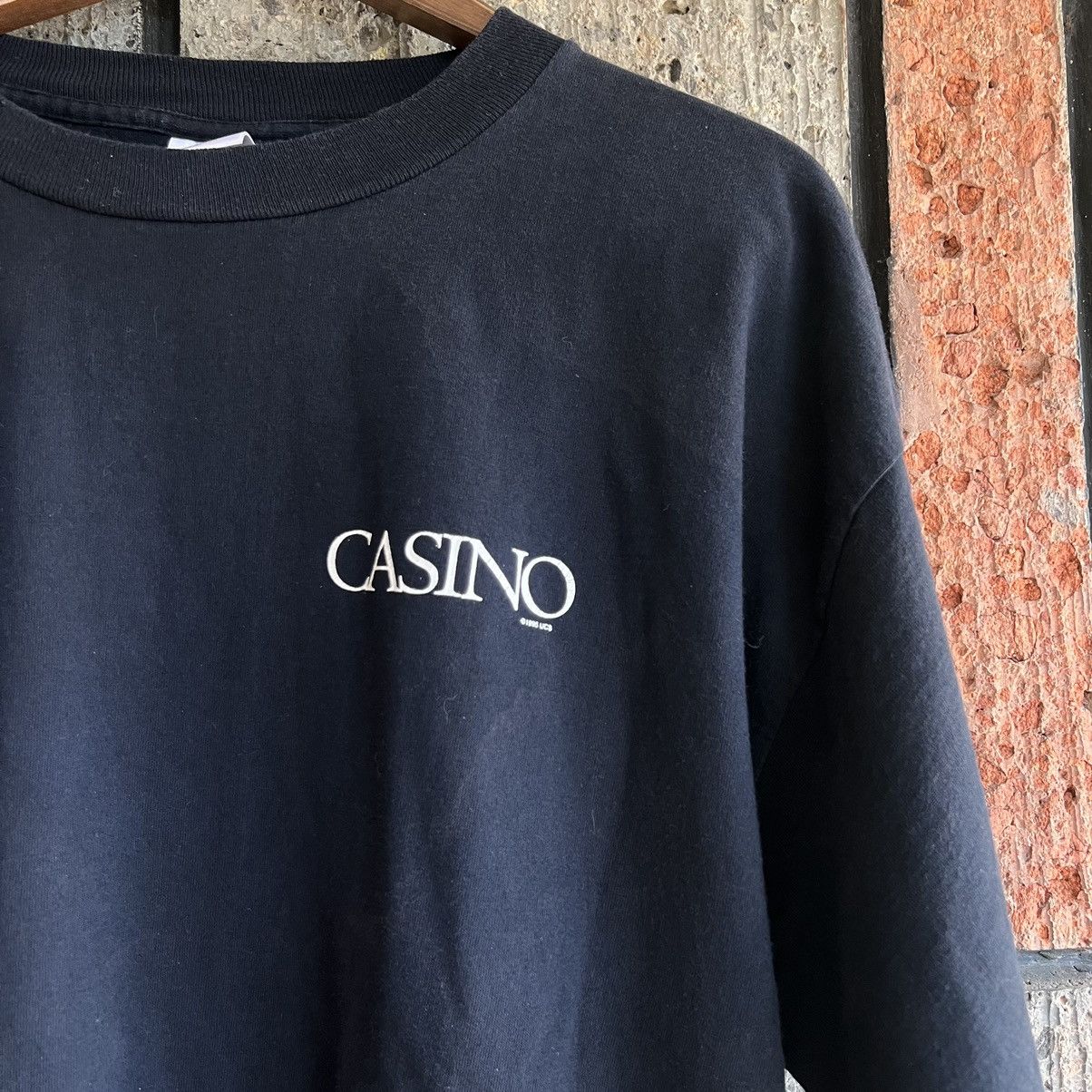 Vintage Vtg 1995 Casino Movie Promo Tee Shirt Goodfellas Taxi Driver Hoodie, Sweatshirt | FlexRushtees.com