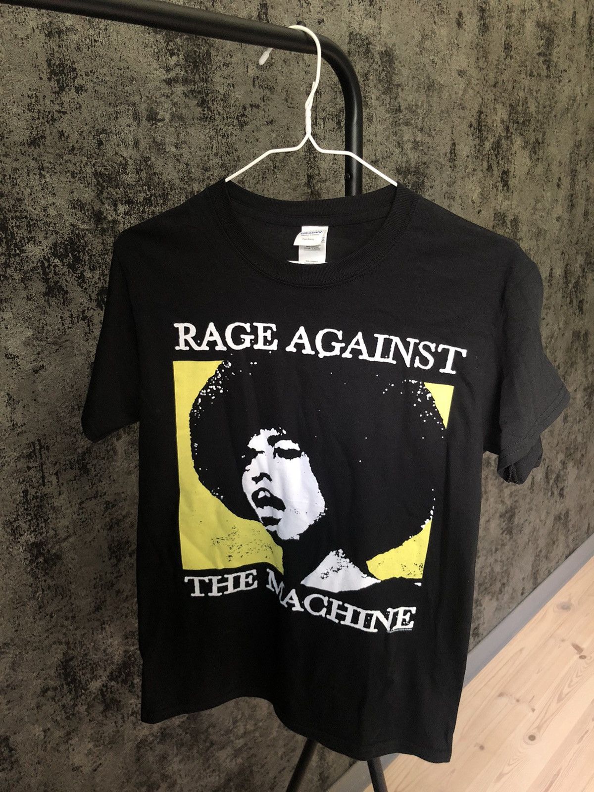 Rage Against The Machine Rage Against The Machine Angela Davis Tee Hoodie, Sweatshirt | FlexRushtees.com