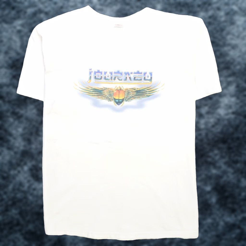 Anvil Vintage Journey 2002 Under The Radar Summer Tour T Shirt Adult Xl White Band Tee Mens Hoodie, Sweatshirt