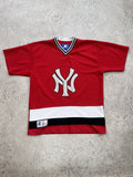 New York Yankees X Starter Vintage Y2k New York Yankees 90s Logo T Shirt Starter