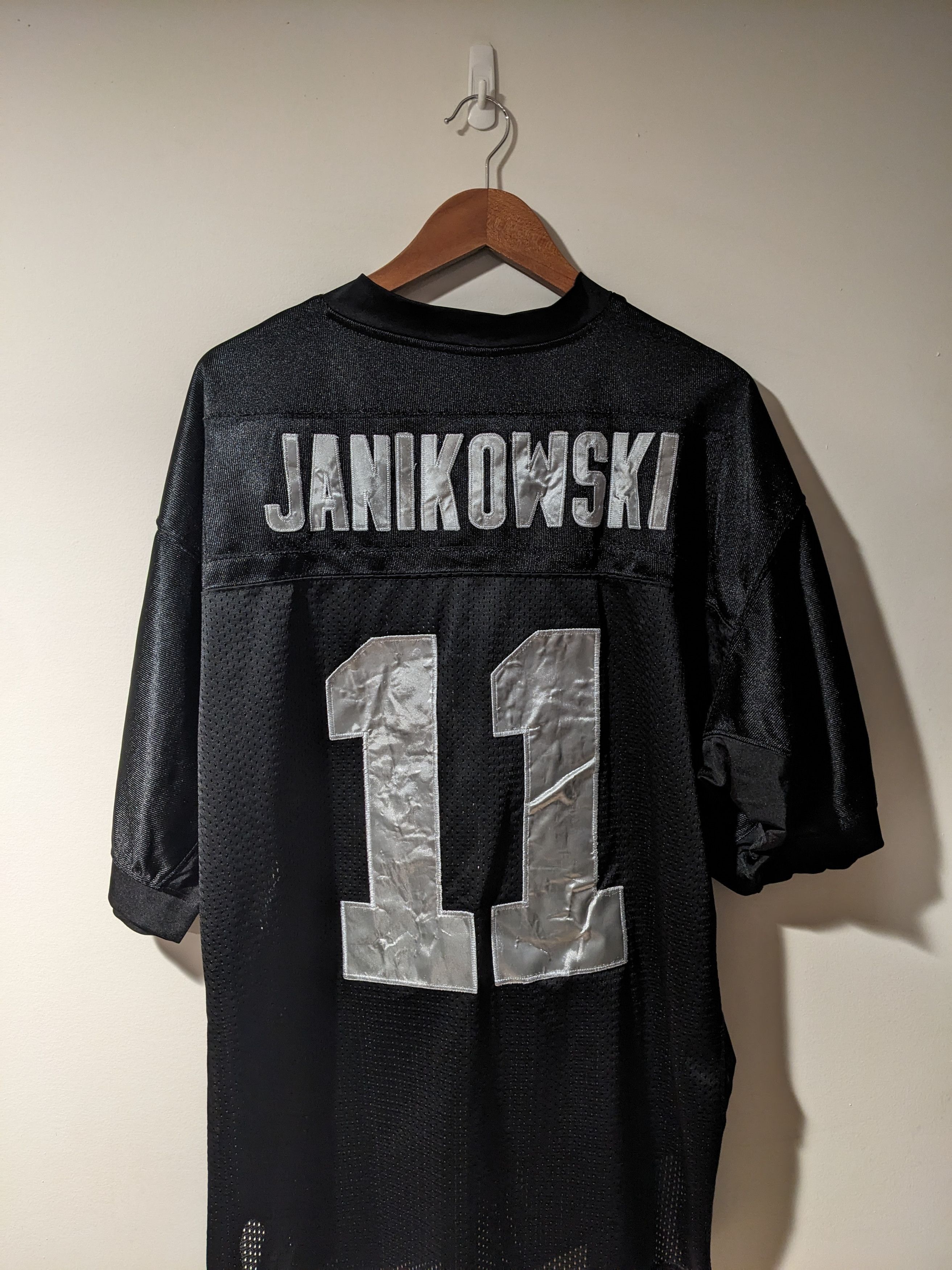 Vintage Y2k Oakland Raiders Sebastian Janikowski 54 Jersey