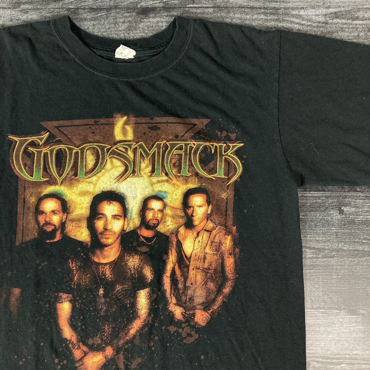 Band Tees X Vintage 2000s Godsmack Iv Smack This Tour T Shirt