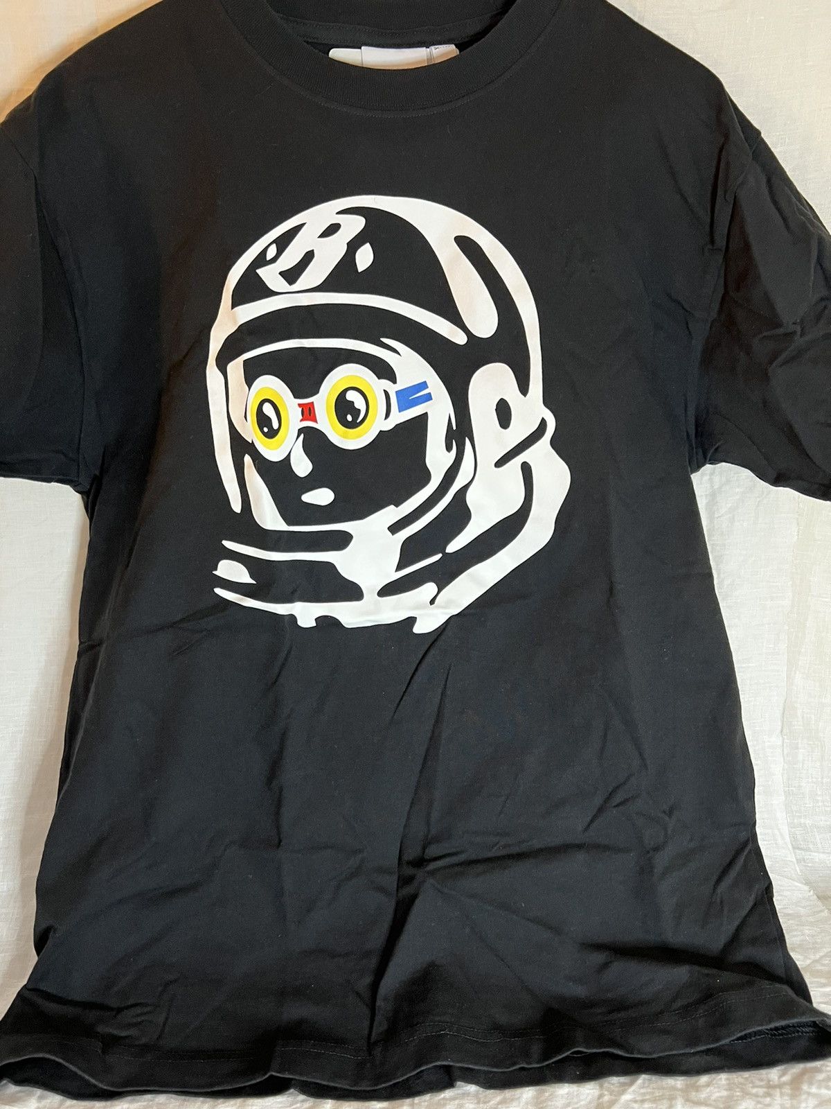 Billionaire Boys Club X Hebru Brantley Astronaut Logo Tee Sample Hoodie, Sweatshirt | FlexRushtees.com