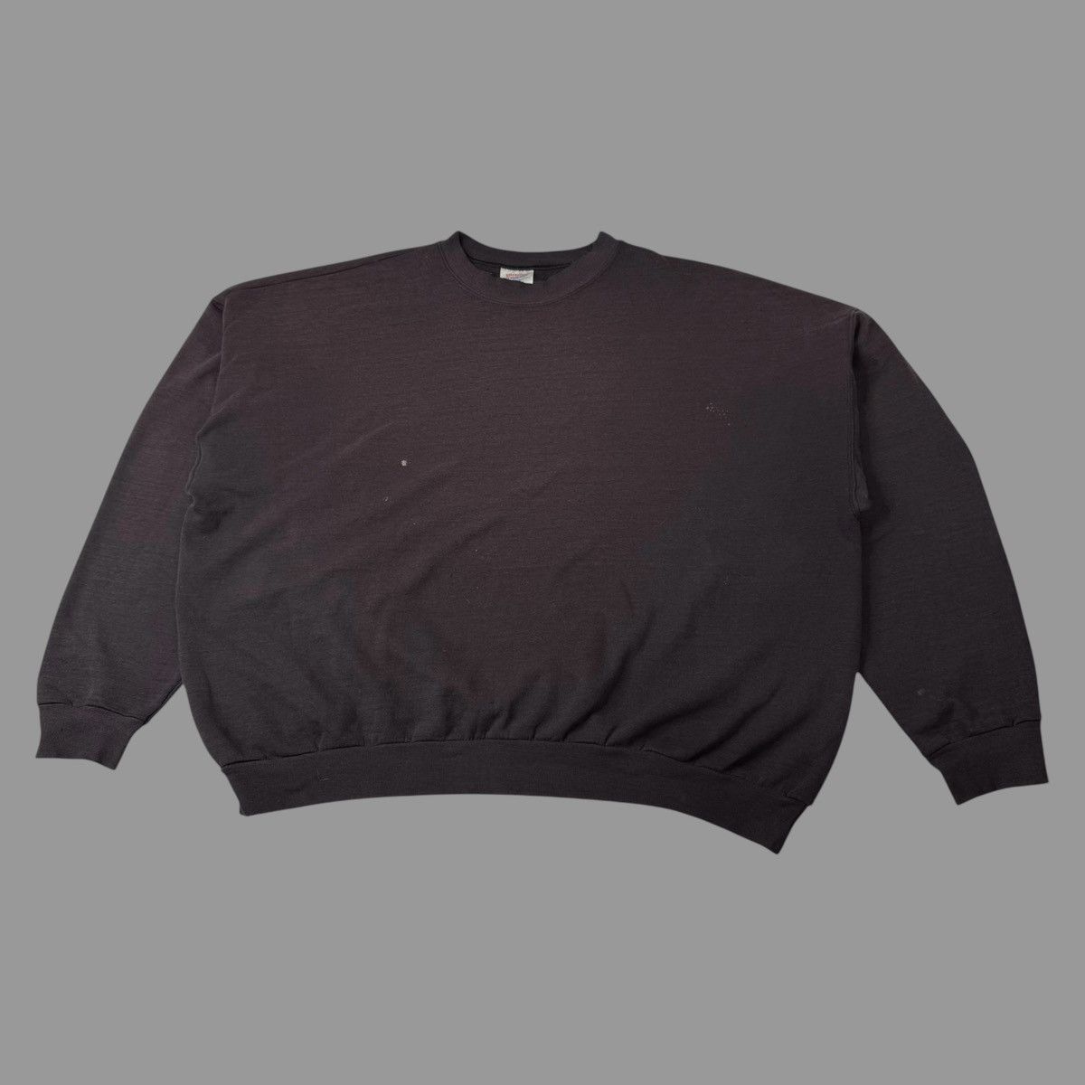 Vintage Faded Black Hanes Sweatshirt