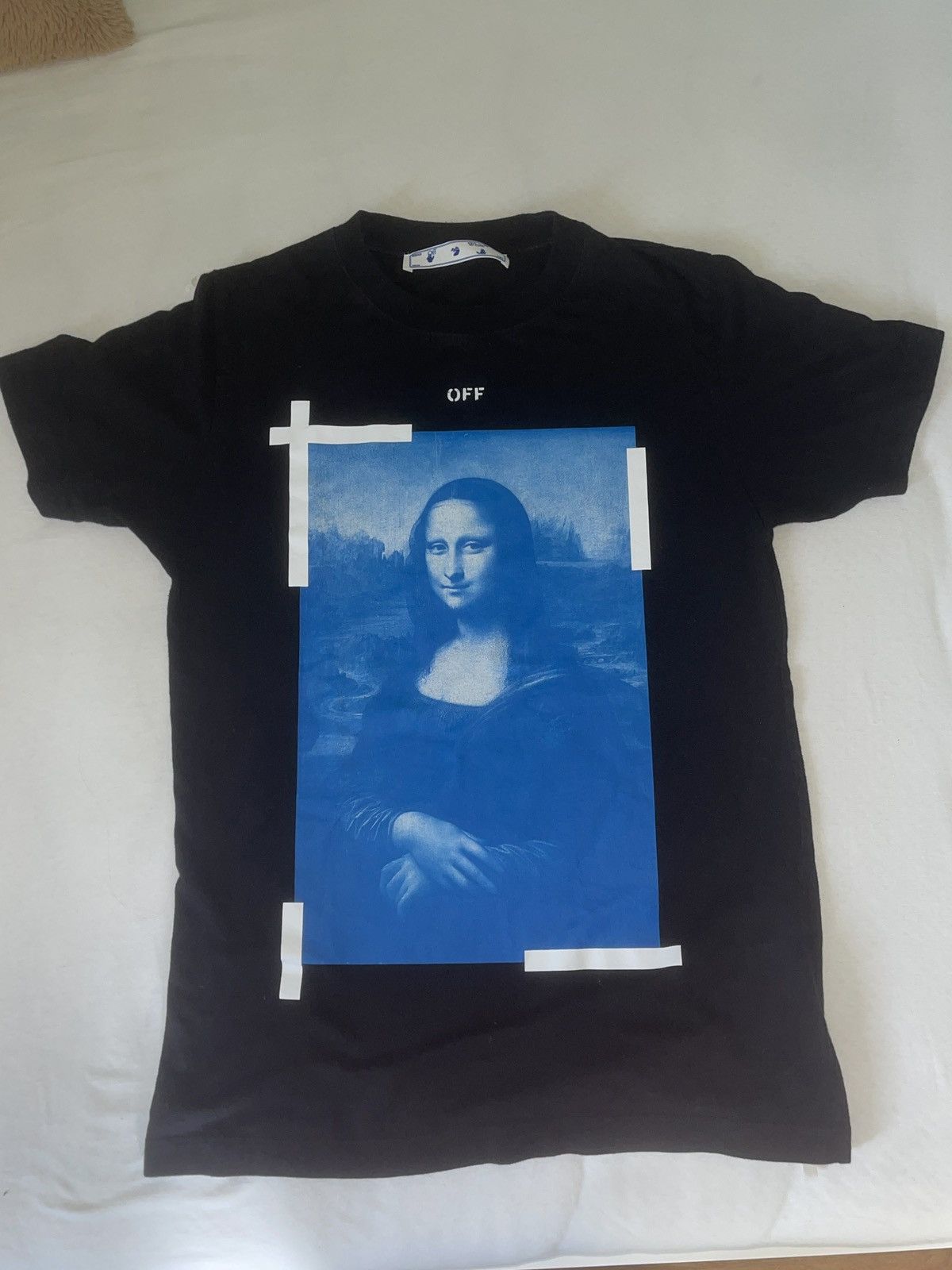 White Off White Mona Lisa T Shirt Ss18 Hoodie, Sweatshirt | FlexRushtees.com