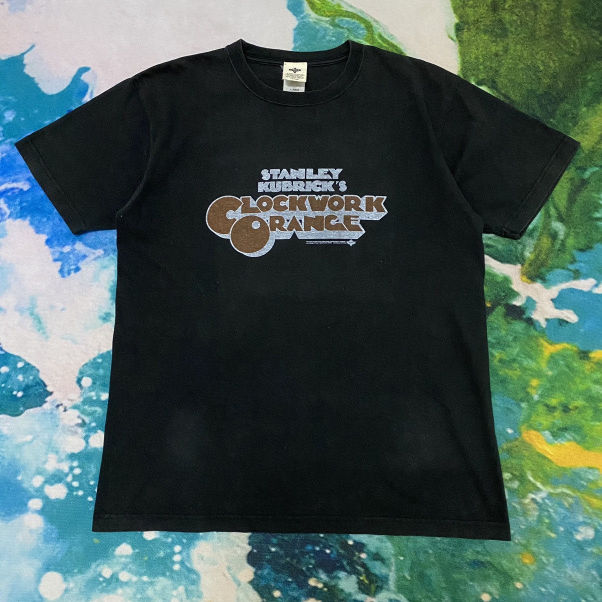 Vintage Clockwork Orange Tshirt Movie 90s