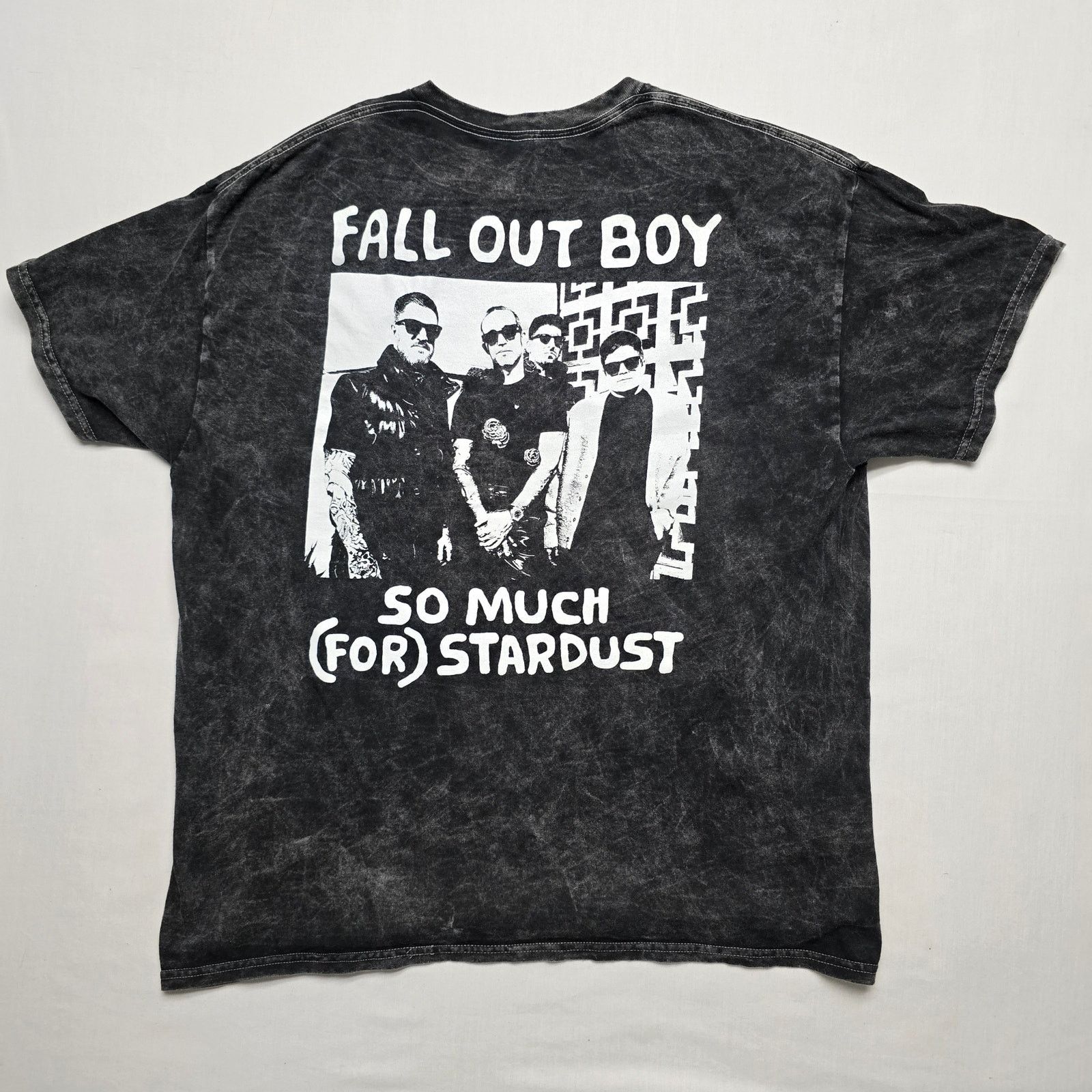 Other Fall Out Boy So Much For Stardust Xl Acid Wash Band Tee Hoodie, Sweatshirt | FlexRushtees.com