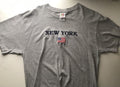 Vintage Fruit Of The Loom Nyc Usa Embroidered Tee