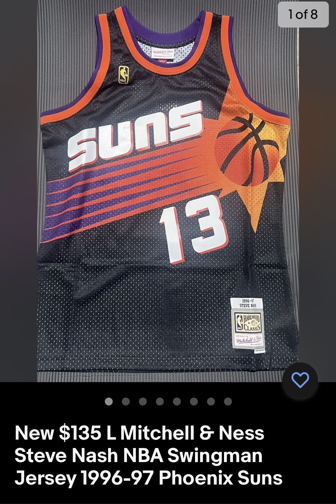 Mitchell Ness Steve Nash Xxl S135