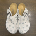 Studios Bravest Studios Cream Suede Paisley Clogs Sz10