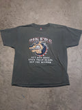 Vintage Hanes Humor Bikers Chubby Boyz Dog Shirt Xxl