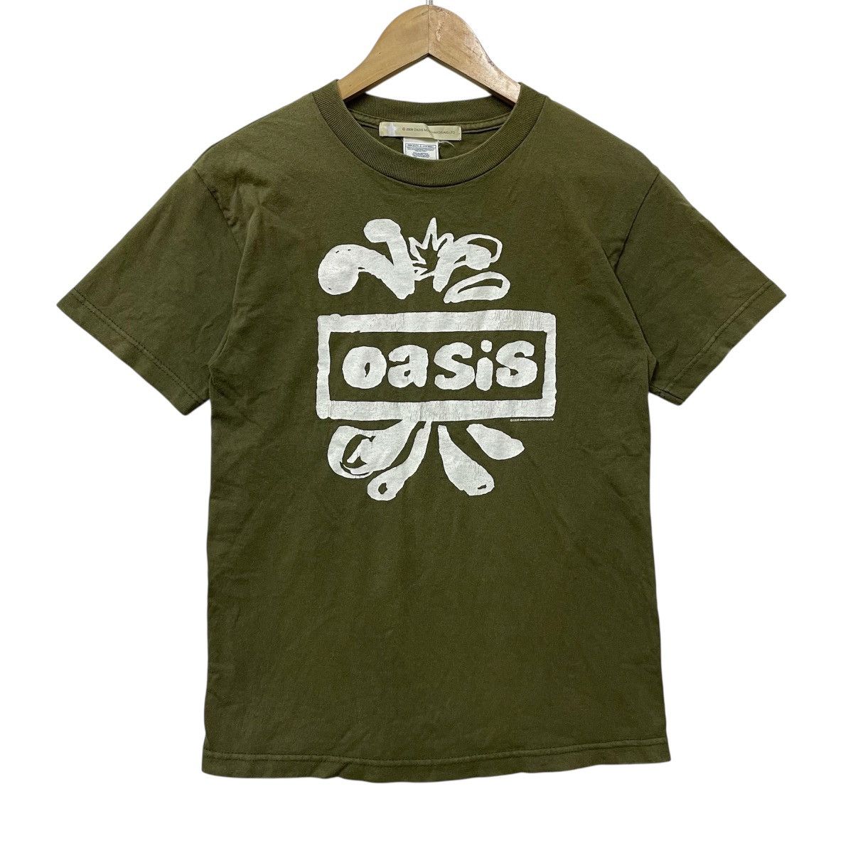 Band Tees Vintage 2008 Oasis Official Merchandising Hoodie, Sweatshirt | FlexRushtees.com
