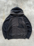 Vintage Faded Black Tyler Durden Hoodie Inspired Of Flight Club T-Shirts, Sweatshirt | FlexRushtees.com