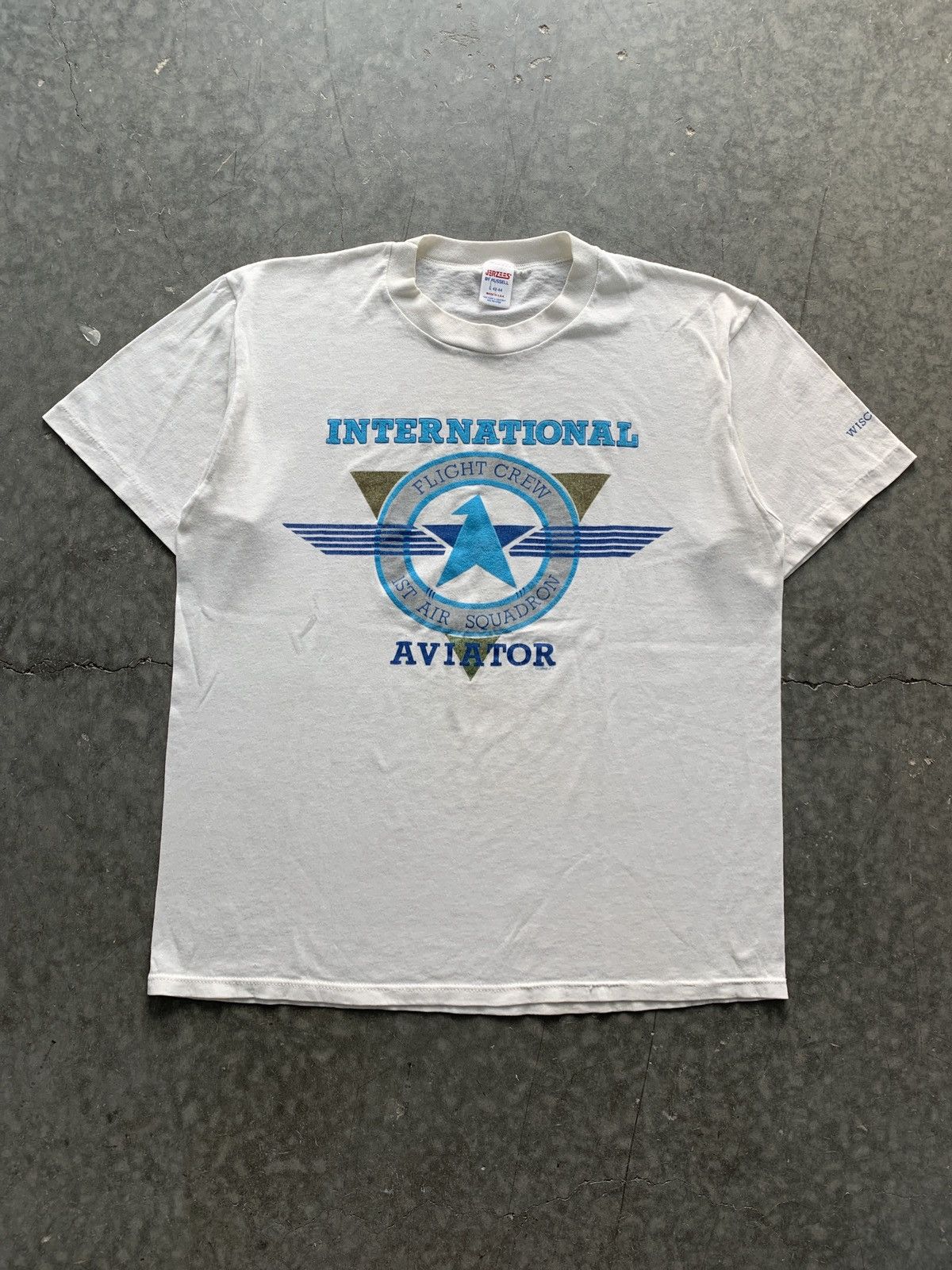 Vintage 80s International Aviator Graphic Tee