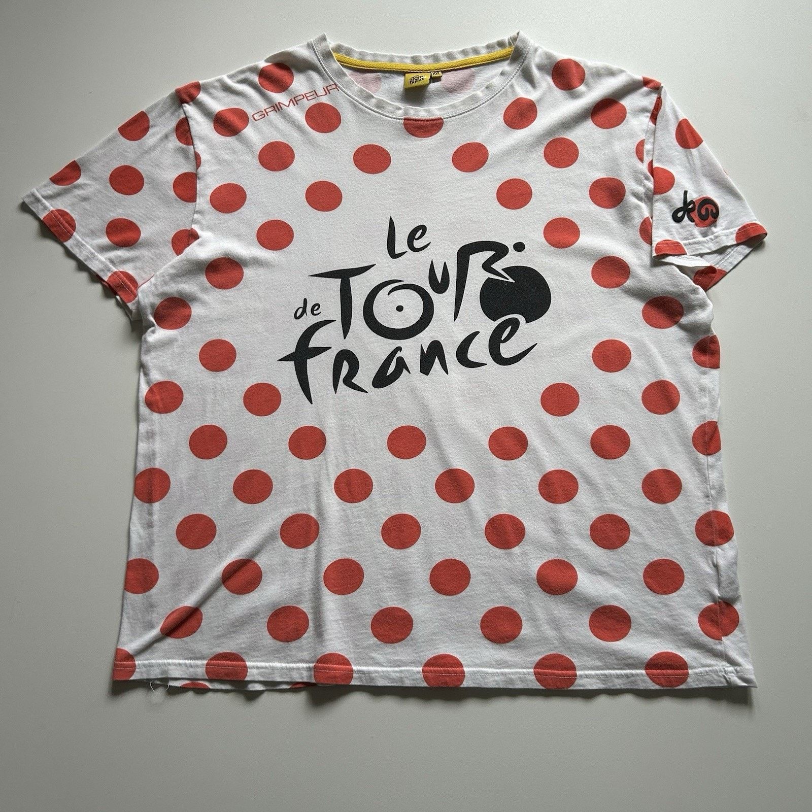 Vintage Le Tour De France Polka Dot Jersey T Shirt Xxl Y2k Hoodie, Sweatshirt | FlexRushtees.com