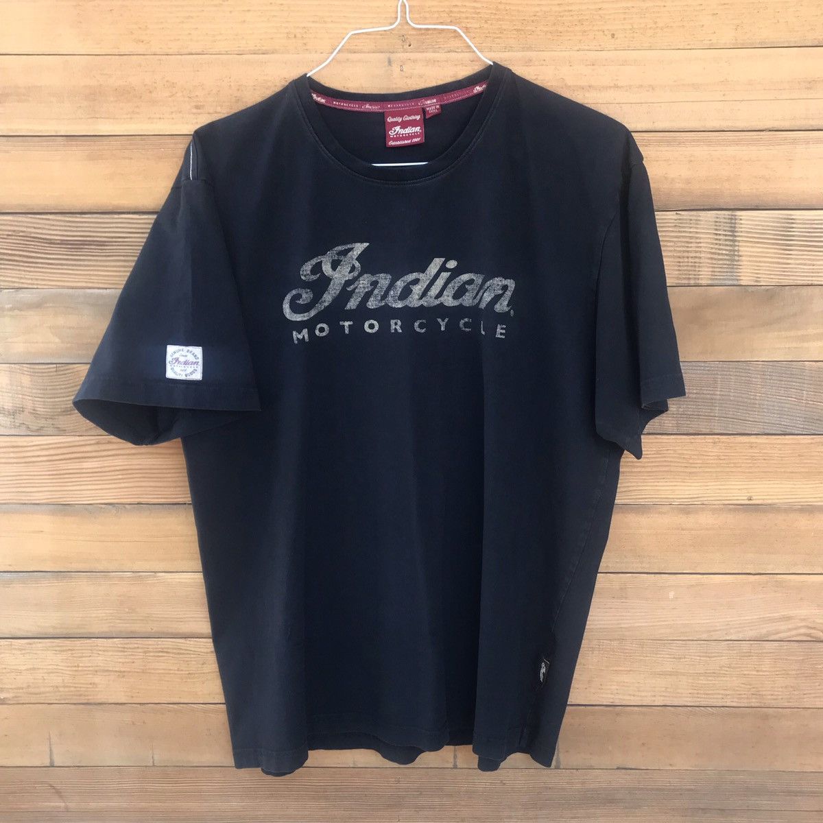 Motorcycle Indian Motorcycles Of Oklahoma City Script Logo Tshirt Hoodie, Sweatshirt | FlexRushtees.com